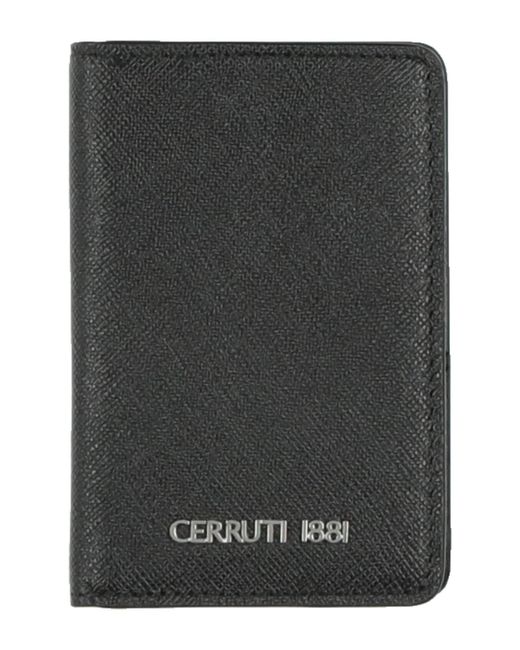 Cerruti 1881 Black Cardholders for men