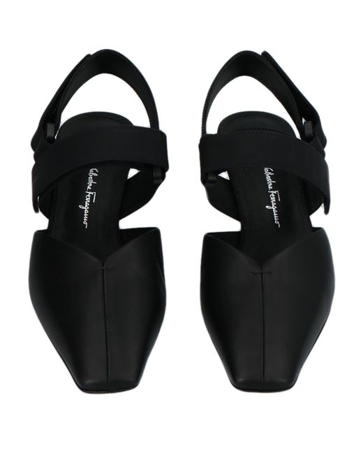Ferragamo Black Pumps