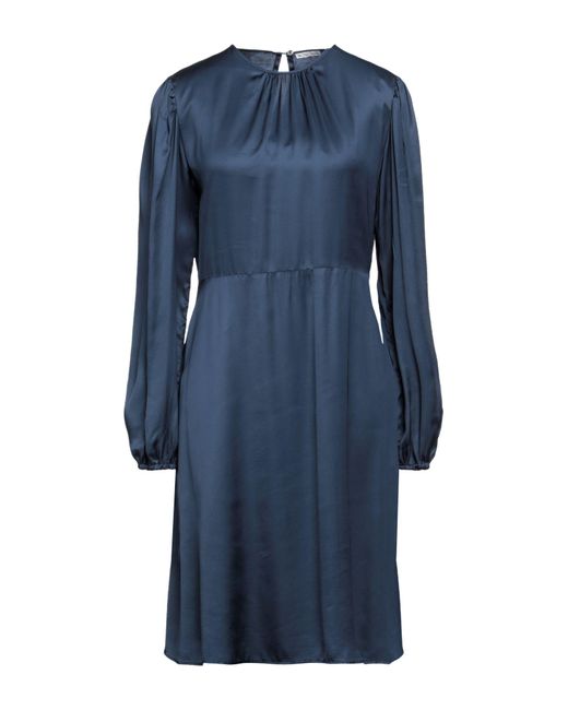 Robert Friedman Blue Midi Dress
