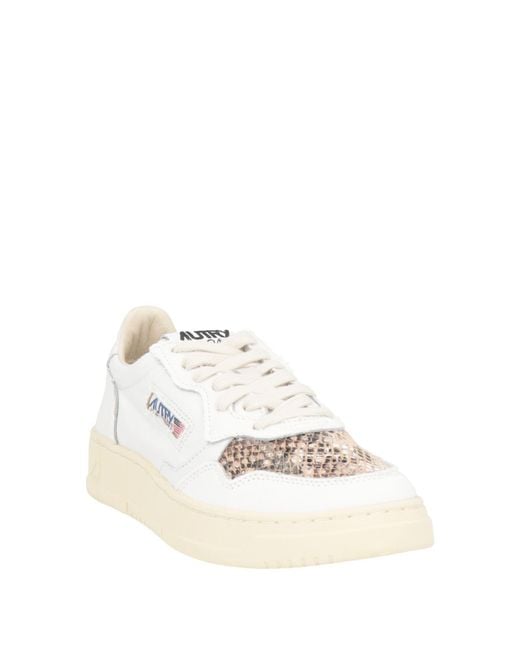 Autry Natural Sneakers Textile Fibers, Leather