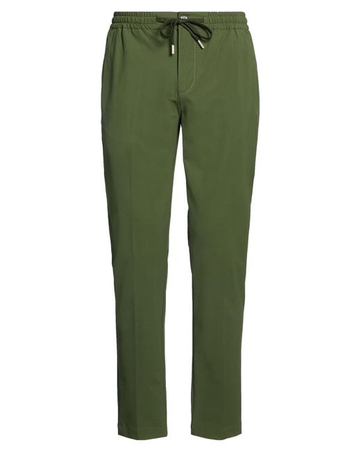 Suns Boards Green Military Pants Polyamide, Elastane for men