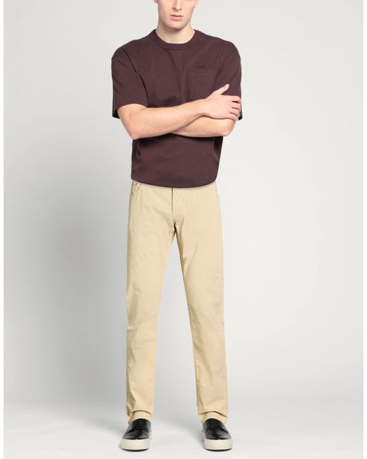 Hand Picked Natural Pants Cotton, Elastane for men