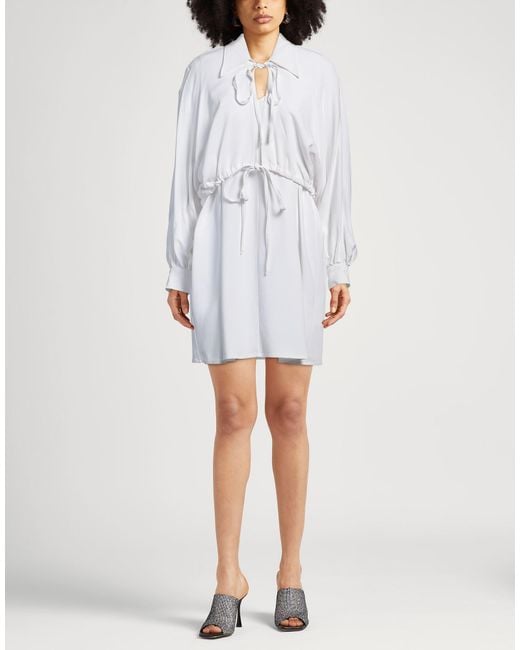 AMI White Mini Dress