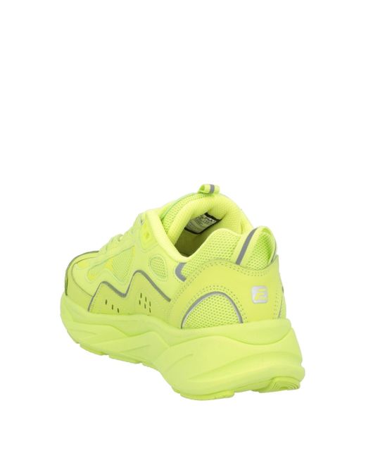 Fila yellow best sale