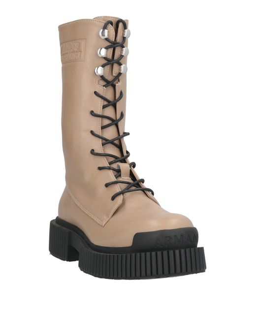 ARMANI EXCHANGE Natural Ankle Boots