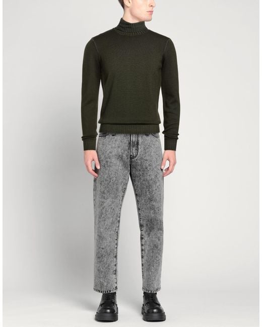 FILIPPO DE LAURENTIIS Green Turtleneck for men