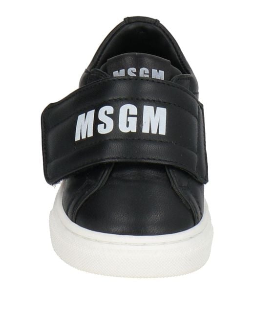 MSGM Black Trainers