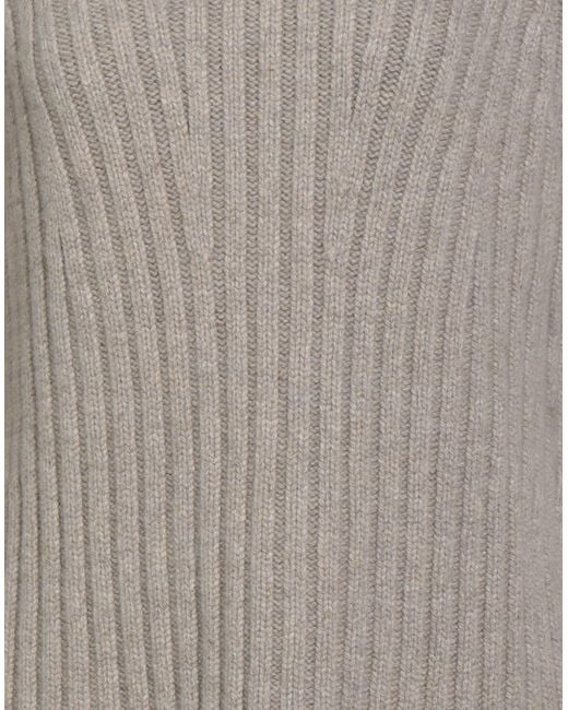 Khaite Gray Sweaters