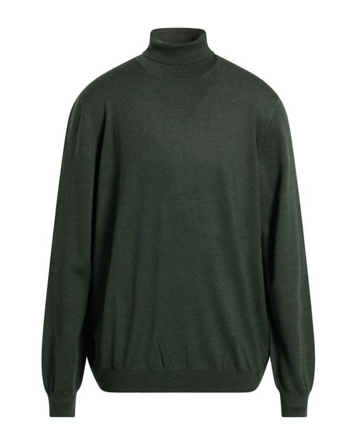 Gran Sasso Green Turtleneck for men