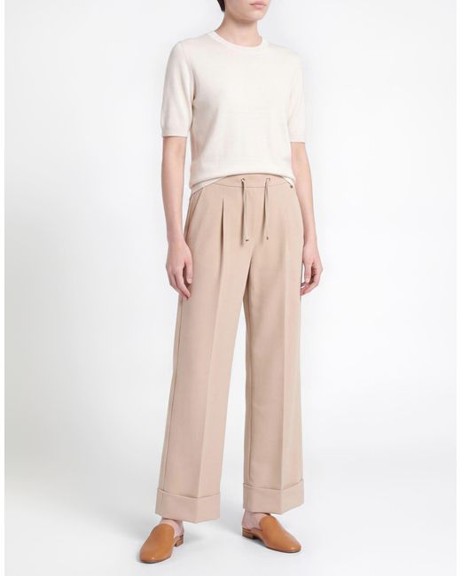 Herno Natural Pants Polyester, Elastane
