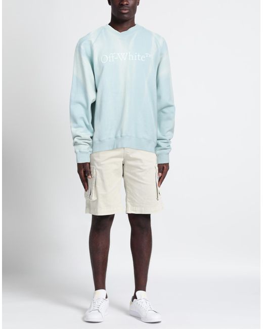 Off-White c/o Virgil Abloh Blue Sweatshirt for men
