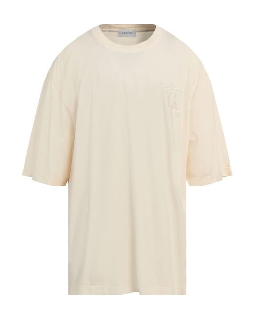 Laneus Natural T-Shirt Cotton for men