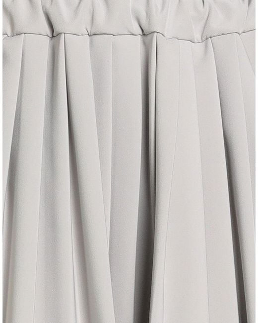 ViCOLO Gray Mini Skirt Polyester, Elastane