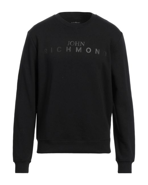 John Richmond Black Sweatshirt for men
