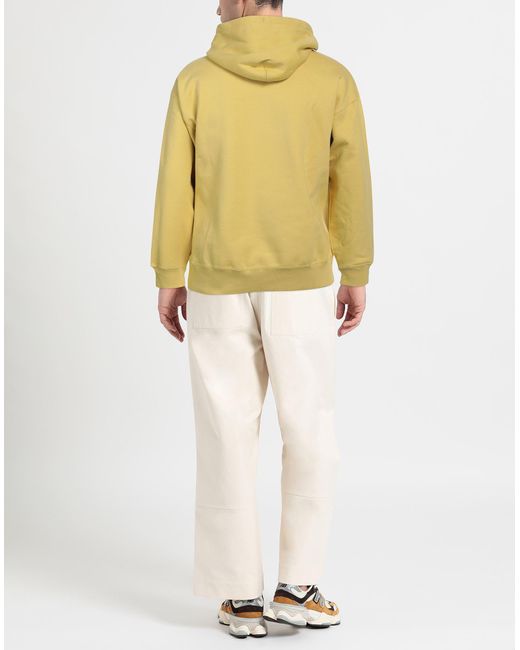 Nike Solo Swoosh Hooded Sweatshirt Yellow for men