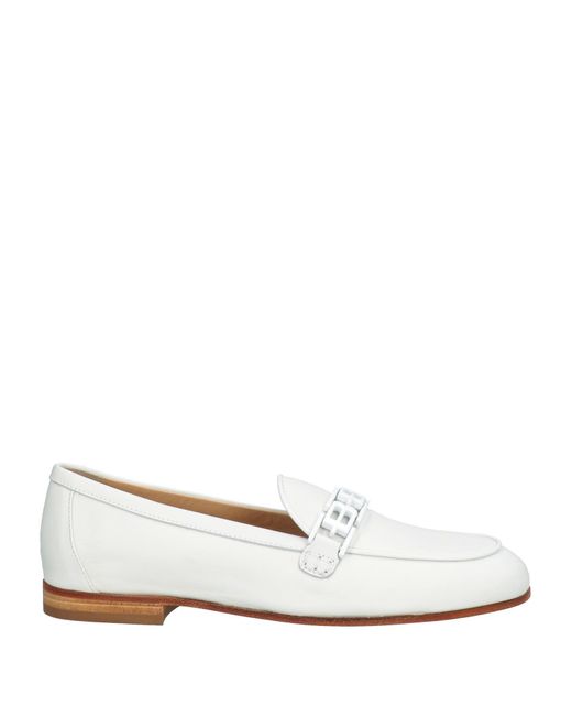 Baldinini White Mokassin