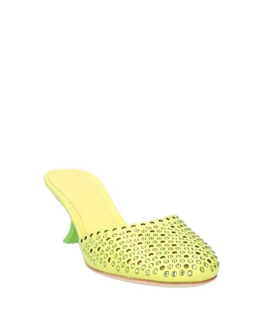 3Juin Yellow Mules & Clogs