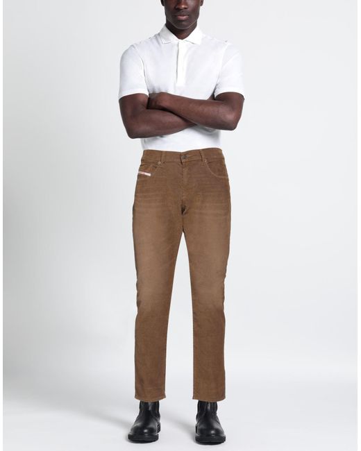 DIESEL Brown Trouser for men