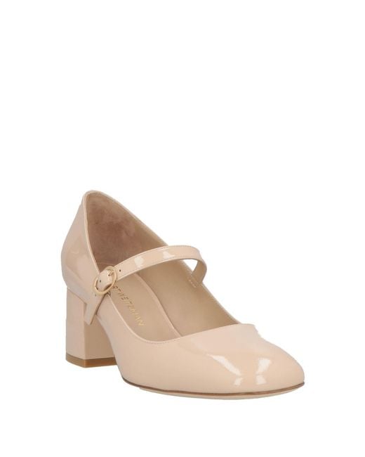 Stuart Weitzman Natural Pumps Leather