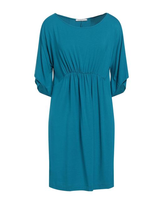 Biancoghiaccio Blue Mini Dress