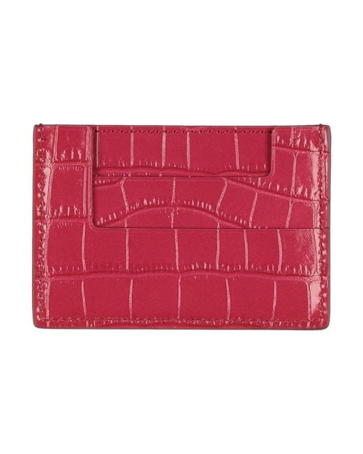 Tom Ford Red Cardholder