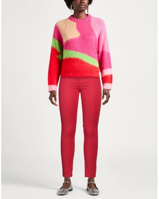 Patrizia Pepe Red Pants