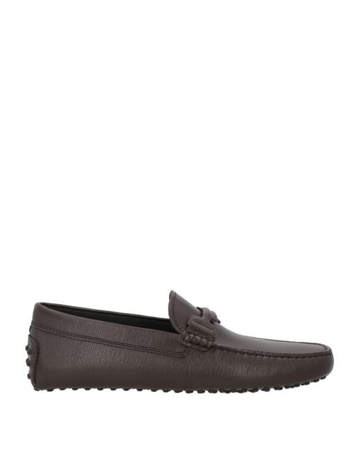 Tod's Gray Loafers Soft Leather for men