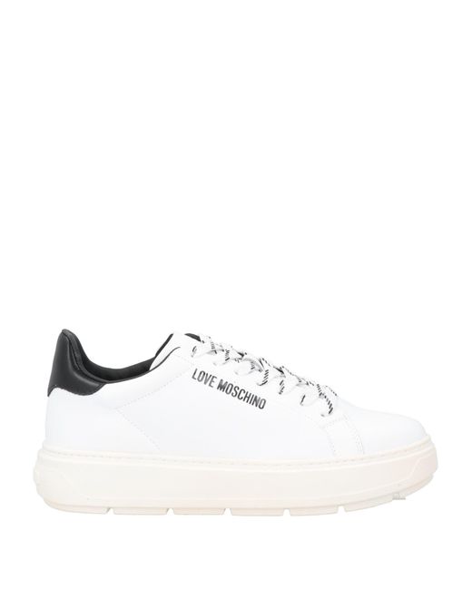 Love Moschino White Trainers