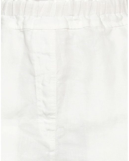 Greek Archaic Kori White Shorts & Bermuda Shorts