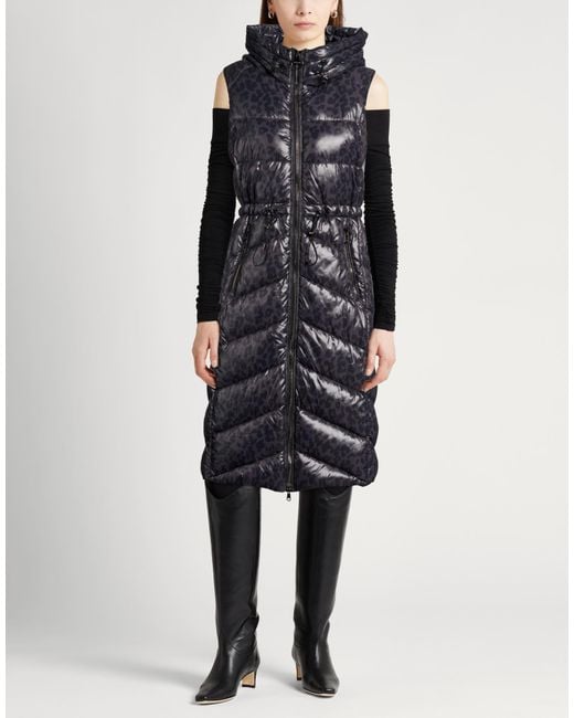 Barbour Black International Charcoal Puffer Polyamide
