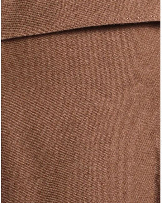 Emporio Armani Brown Coat Virgin Wool for men