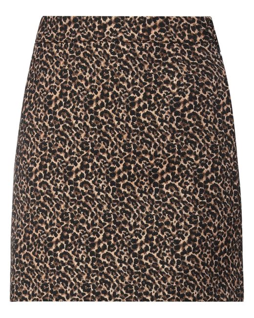 Essentiel Antwerp Brown Mini Skirt