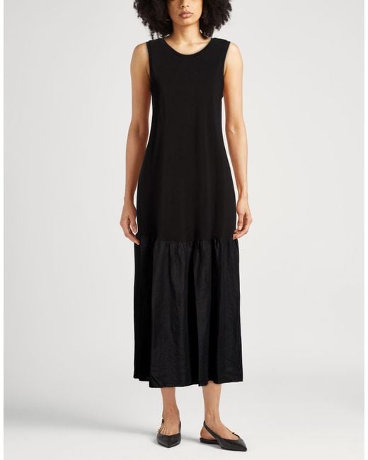 DKNY Black Midi Dress