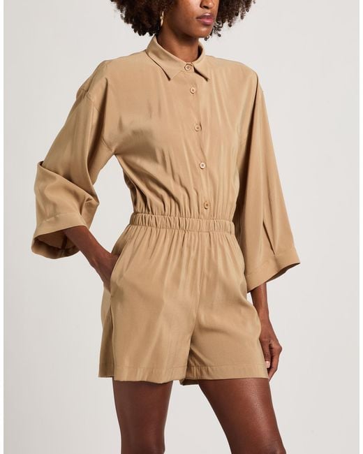Compagnia Italiana Natural Playsuit Viscose, Polyester