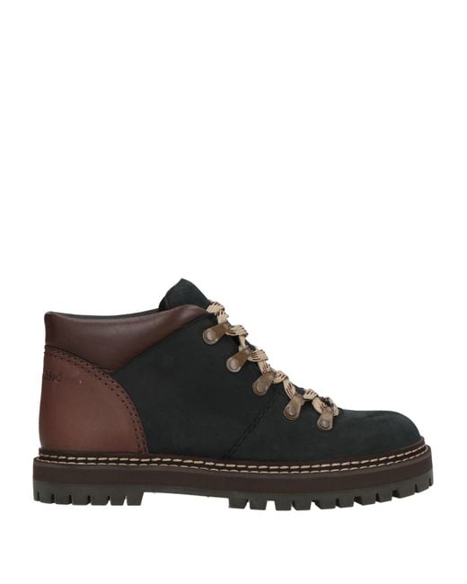 Botines de caña alta See By Chloé de color Brown