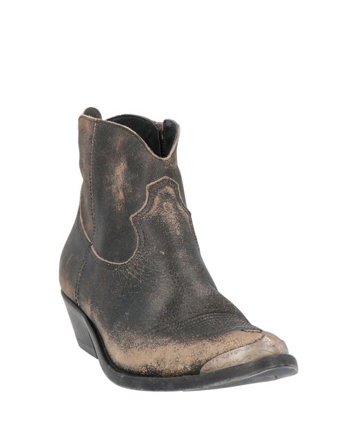 Golden Goose Deluxe Brand Gray Ankle Boots