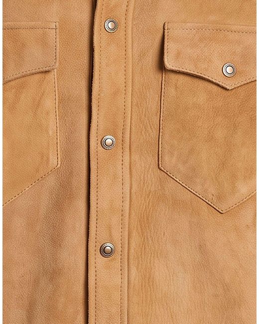 Fortela Brown Jacket Leather for men