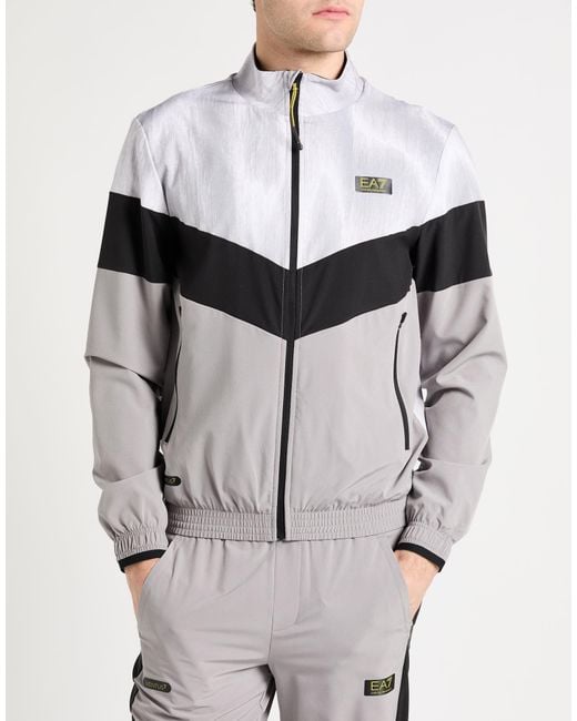 EA7 White Tracksuit Polyester, Elastane for men