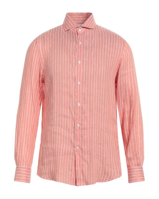 Brunello Cucinelli Hemd in Pink für Herren