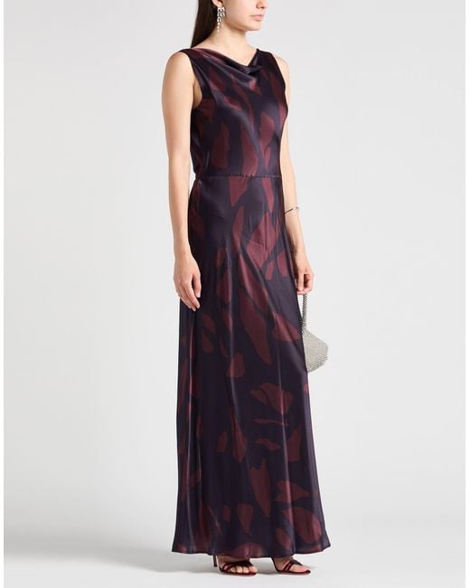 Antonelli Purple Maxi Dress