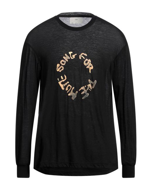T-shirt di Song For The Mute in Black da Uomo