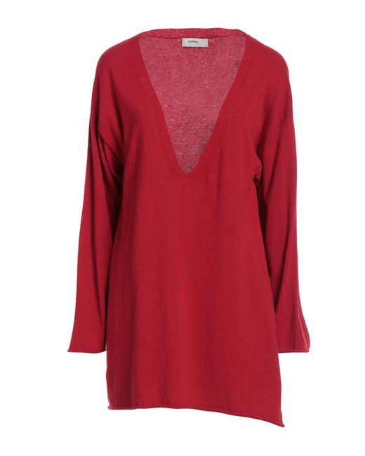 Alpha Studio Red Jumper