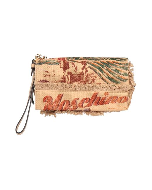 Moschino Natural Handbag