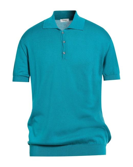 Crossley Blue Polo Shirts for men