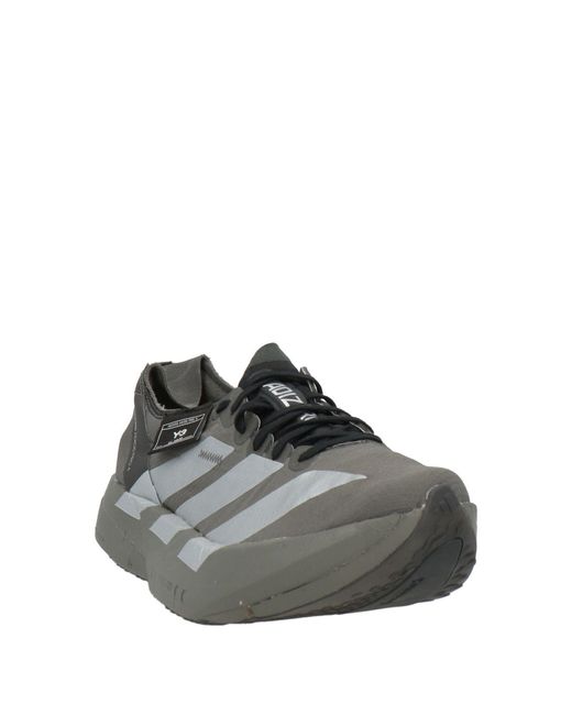 Y-3 Gray Sneakers for men