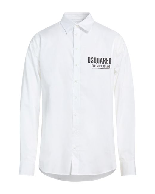 Camisa DSquared² de hombre de color White