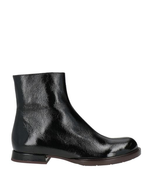 Chie Mihara Black Ankle Boots Leather