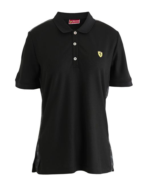 Ferrari Black Polo Shirt