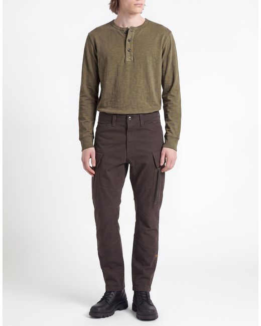 G-Star Gray Pants Recycled Cotton, Cotton, Elastane for men