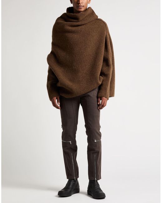 Rick Owens Gray Pants Polyester for men